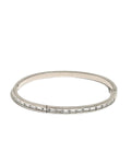DIAMOND SILVER BANGLET | Imperio Real Corp
