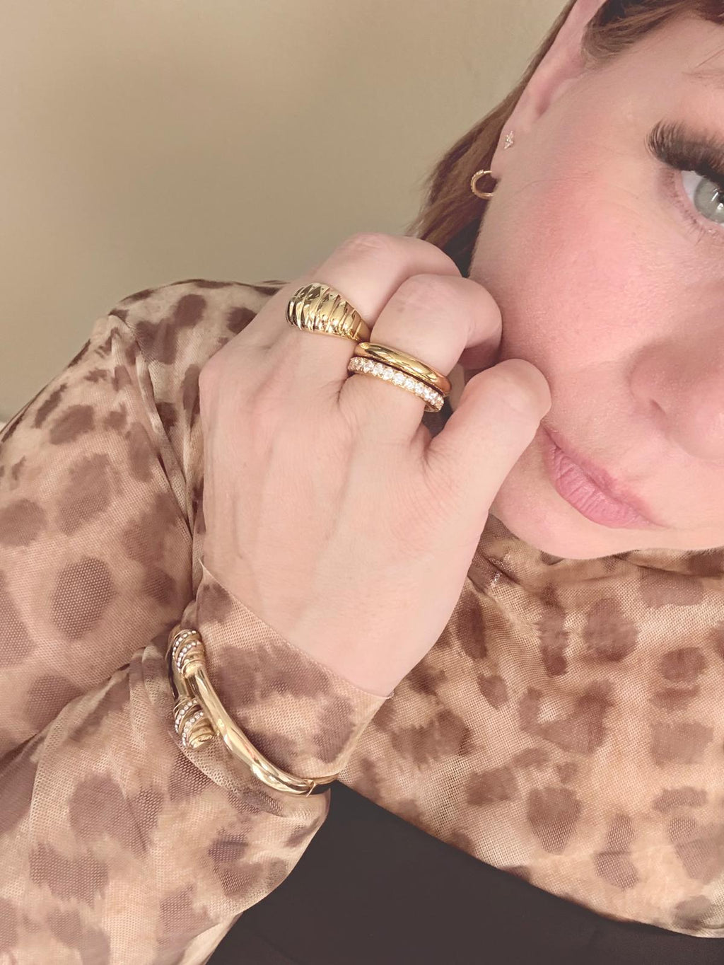 DOUBLE CONNECTION SPARK BANGLET